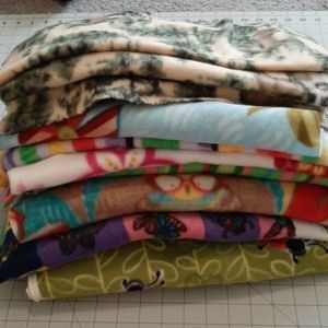 Fleece lot! 9 different patterns